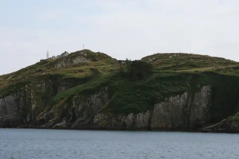 The rocky coast of Sherkin Island, off Baltimore in west Cork.