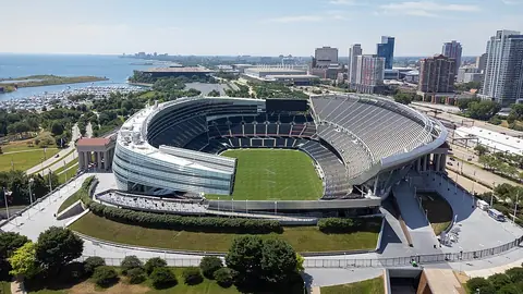 Soldier Field, Chicago, where Bolivia played the 1994 World Cup group game