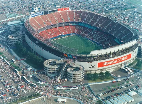 Giants Stadium, East Rutherford, where Bulgaria played the 1994 World Cup semi-final