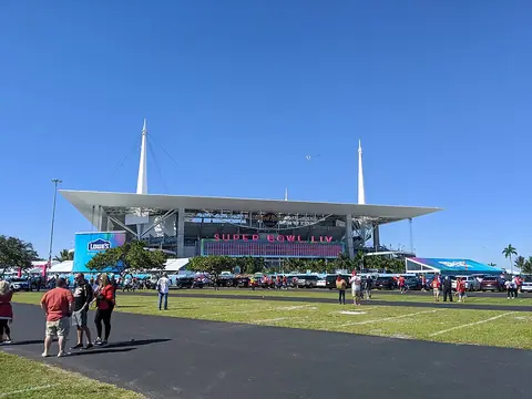 Hard Rock Stadium, Miami Gardens, where Cape Verde played the 2026 World Cup round of 32 game