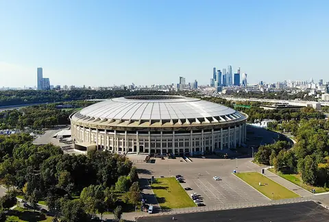 Luzhniki Stadium, Moscow, where Croatia played the 2018 World Cup final