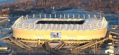 Rostov Arena, Rostov-on-Don, where Iceland played the 2018 World Cup group game