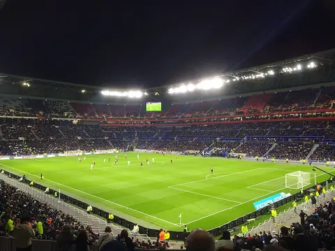 Parc Olympique Lyonnais, Lyon, where the Netherlands played the 2019 Women's World Cup final