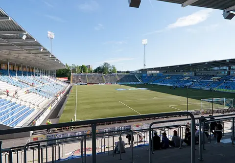 Idrottsparken, Norrköping, where Northern Ireland played the 1958 World Cup quarter-final