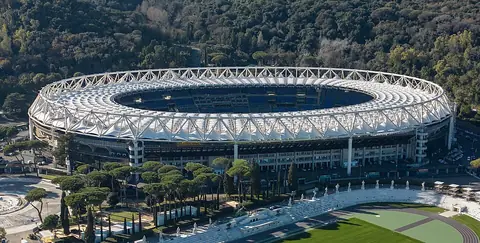 Stadio Olimpico, Rome, where the Republic of Ireland played the 1990 World Cup quarter-final