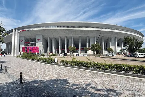 Nagai Stadium, Osaka, where Senegal played the 2002 World Cup quarter-final